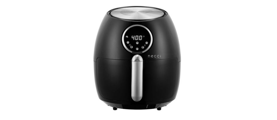necci 5.8 Quart Digital Air Fryer NAF5821CA User Manual
