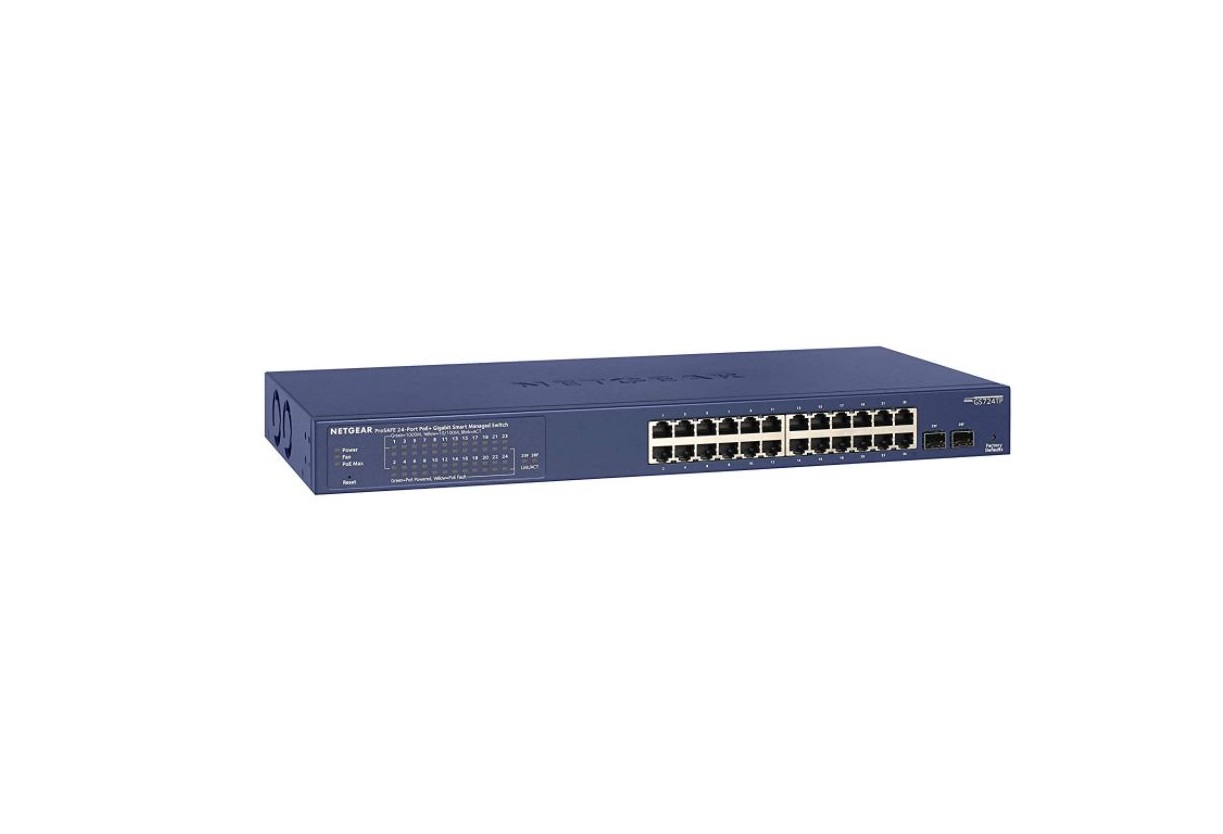 NETGEAR 24-Port Gigabit PoE Ethernet Smart Managed Pro Switch Installation Guide