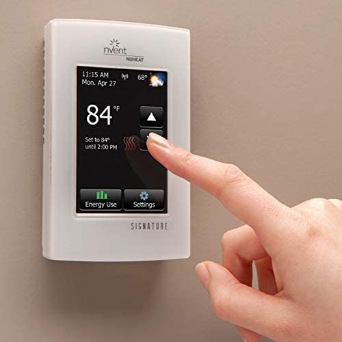 nvent NUHEAT H59310 Signature Programmable Dual-Voltage Thermostat User Guide