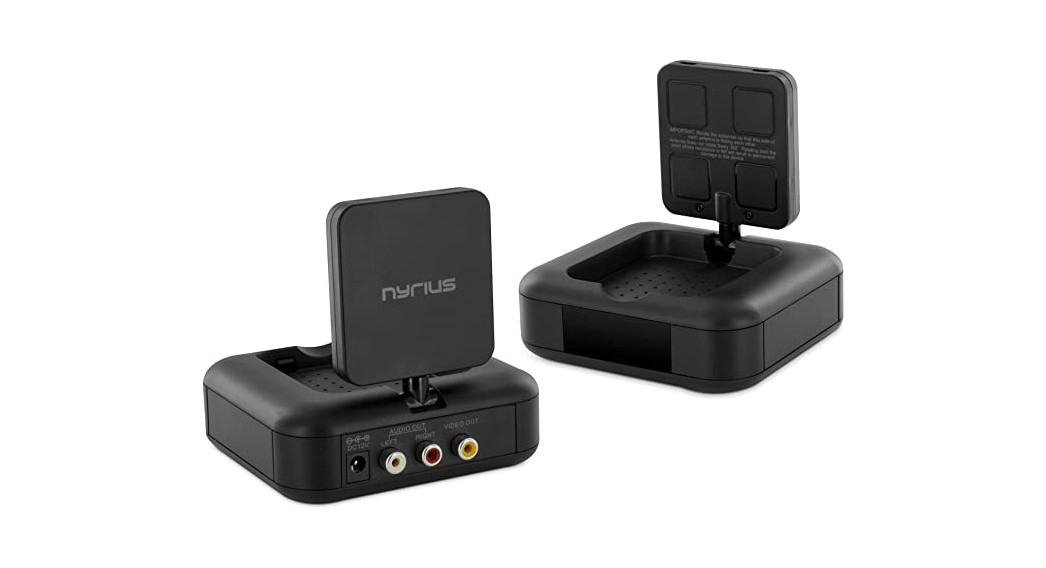 nyrius NY-GS10 5.8GHz 4 Channel Wireless Audio/Video Sender Transmitter User Guide