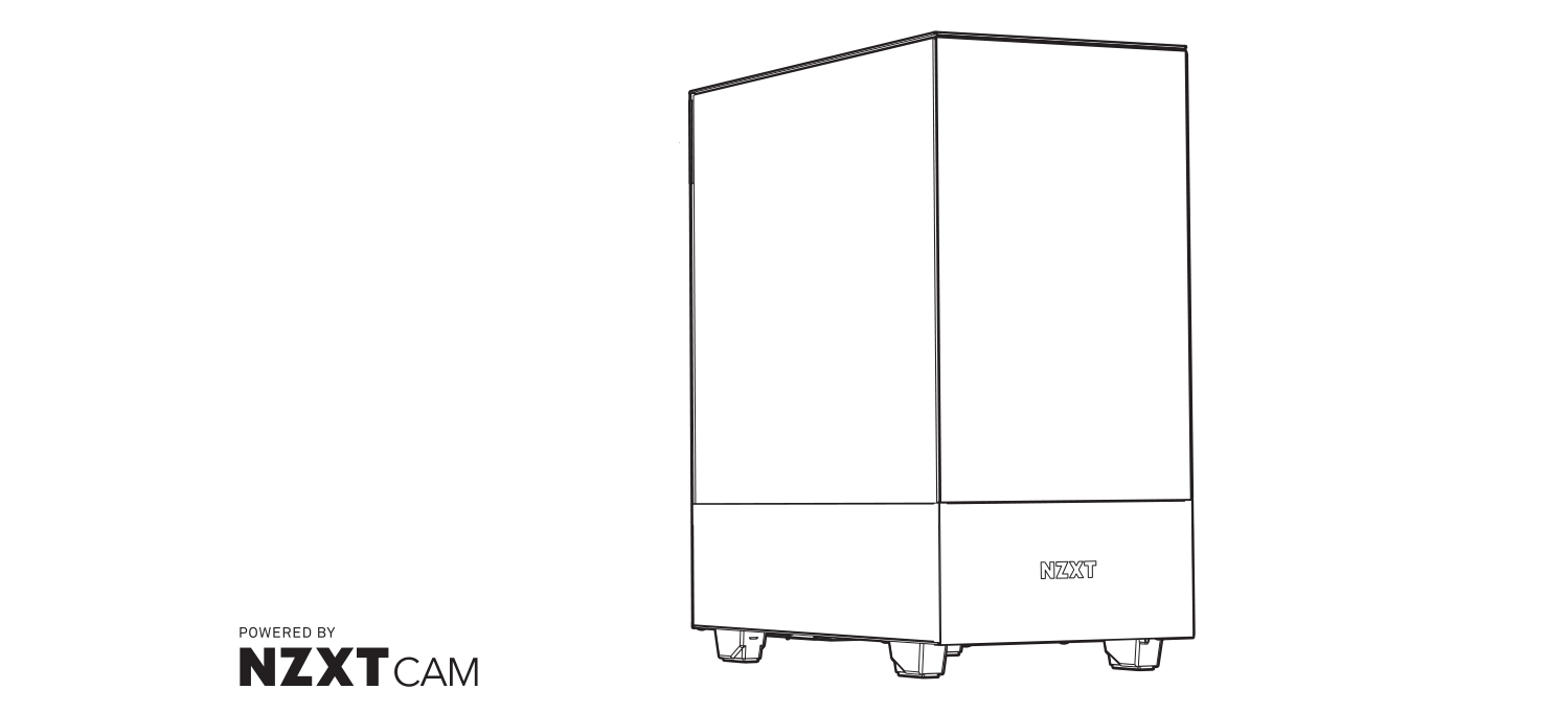 Nzxt Premium Compact Mid-Tower ATX Case [H510 Elite] User Manual