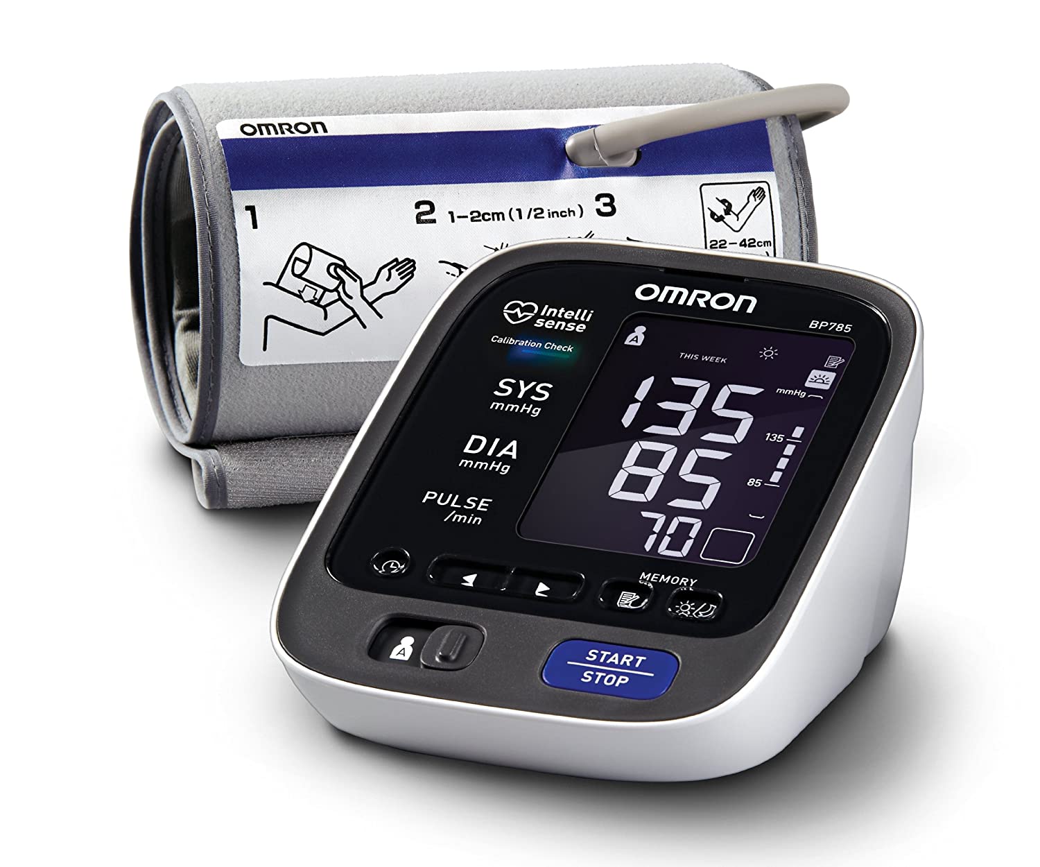 Omron 10 Series Blood Pressure Monitor Manual BP785