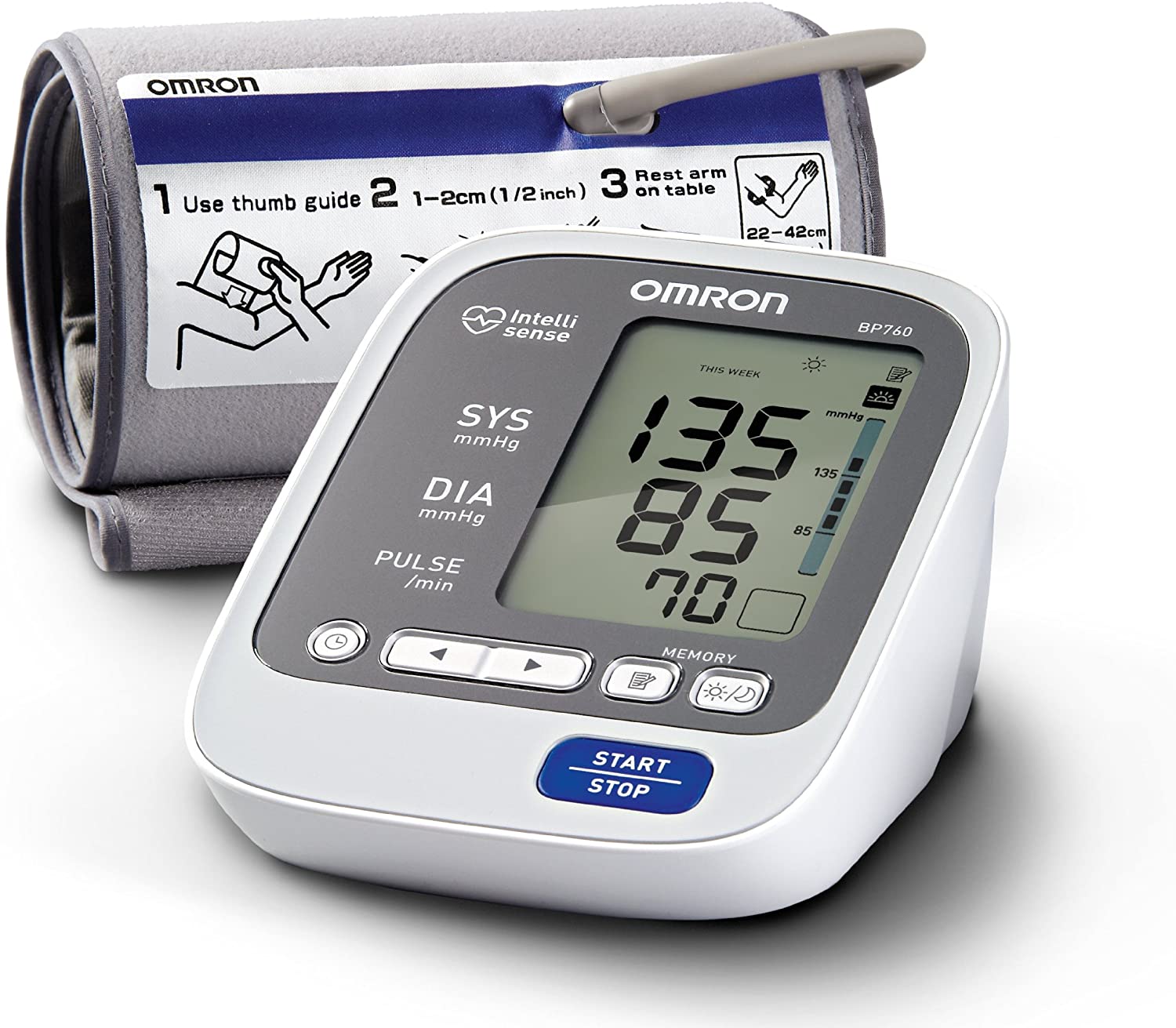 Omron 7 Series Blood Pressure Monitor Manual BP760N