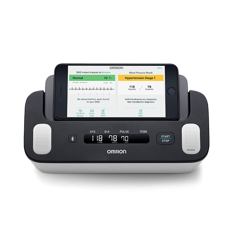 OMRON BP7900 Complete Blood Pressure Monitor + EKG Quick Setup Guide