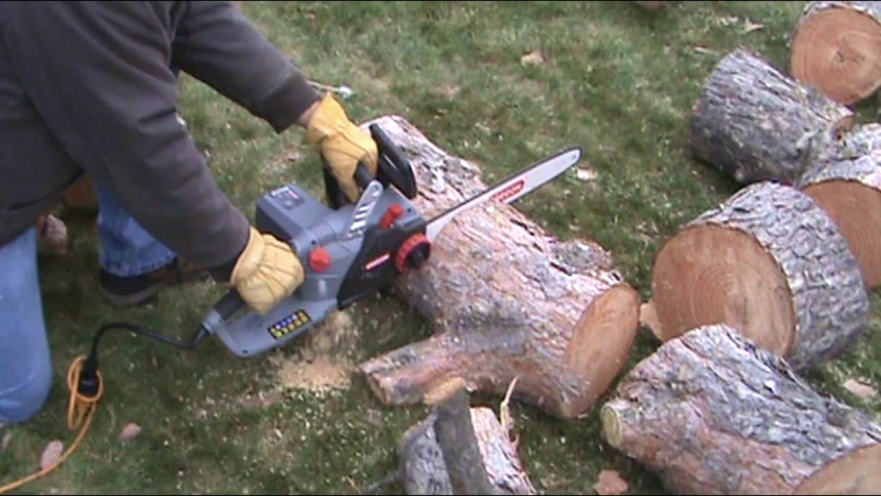 OREGON Sharpening COrded Electric Chainsaw User Manual