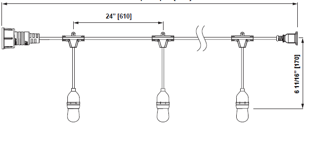 OVE Waterdrop 24 String Light User Manual