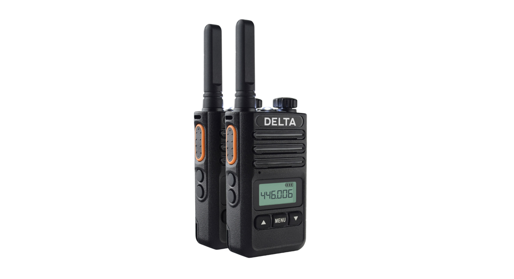 Pama Delta Radio Licence Free PMR Radio Instructions