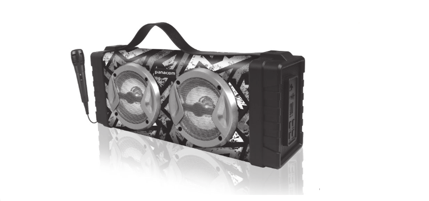 panacom Rechargeable Speaker SP-3068CM User Manual
