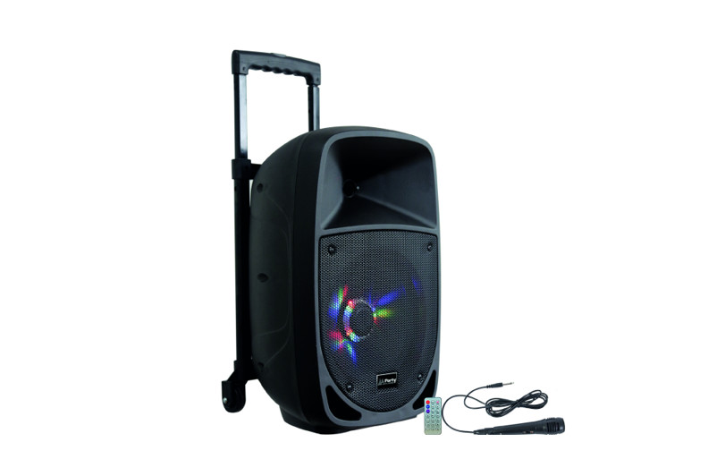 PartY Lotronic Portable Sound System With USB, Bluetooth, FM & Mic User Manual