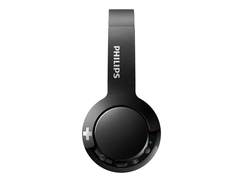 PHILIPS BASS+ Wireless On Ear Headphone with mic 32mm drivers/closed-back On-ear User Manual