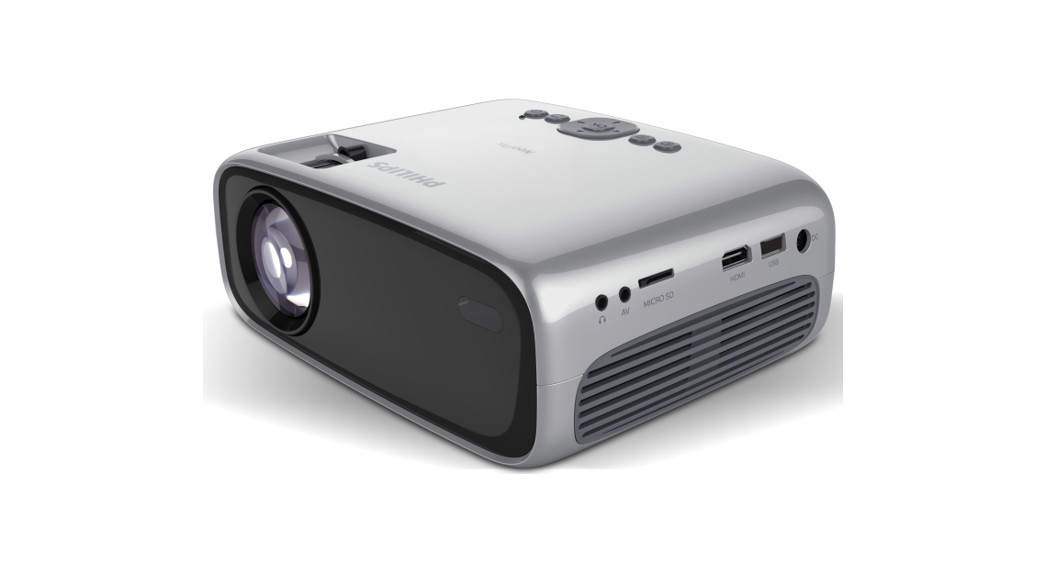 PHILIPS NPX442/INT NeoPix Easy Play home projector User Guide
