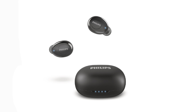 PHILIPS Wireless Headphone 6mm drivers closed-back Bluetooth Black Instructions