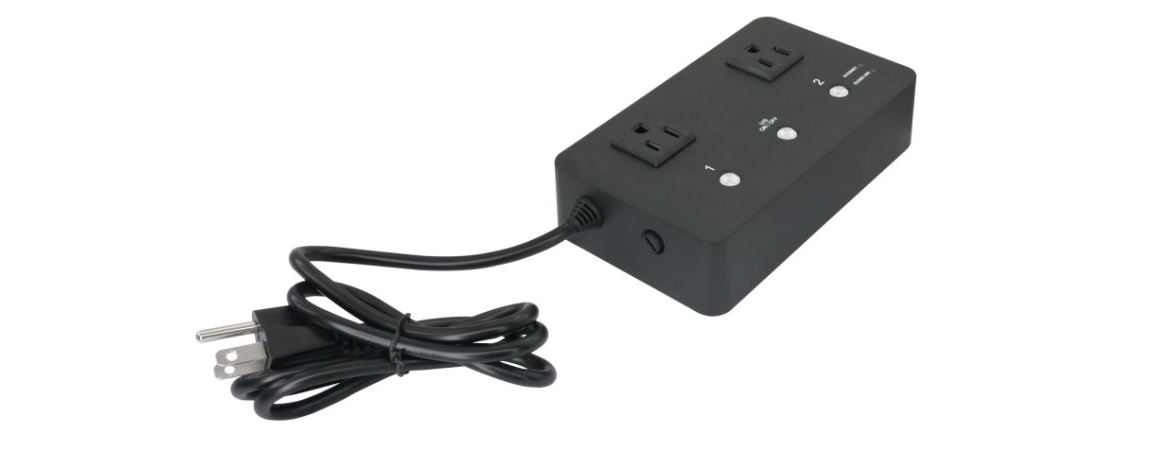 PI MANUFACTURING ETPW-622B 2 Port Remote Internet Controllable Power Strip Installation Guide
