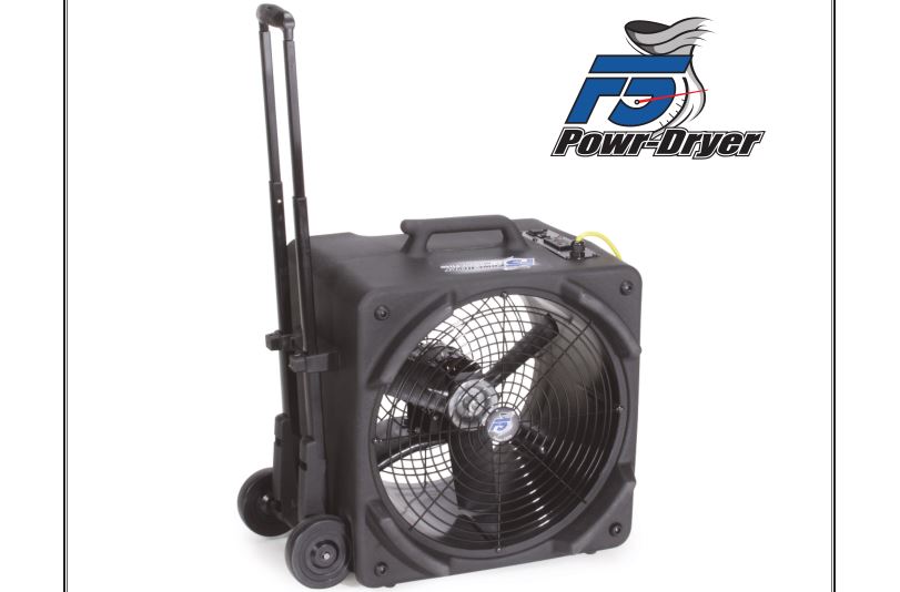 Power-Flite Commercial Axial Fan Standard F5 Instruction Manual