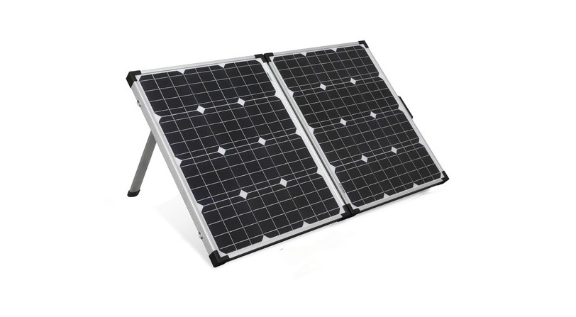 POWERTECH 12V 110W Folding Solar Panel Charge Controller User Manual