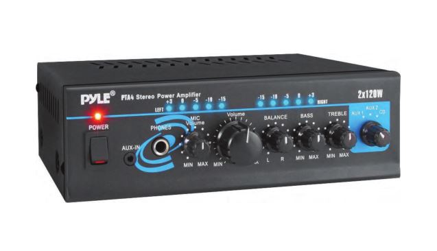 PYLE 2-Channel Mini Stereo Power Amplifier User Manual