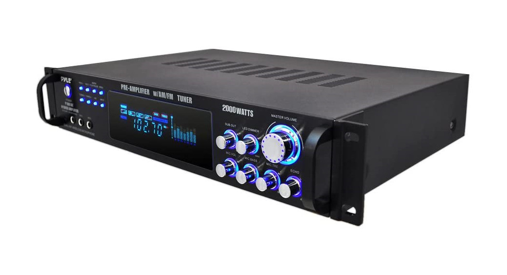 PYLE P2001BT Home Theater Amplifier Receiver with Wireless BT User Manual