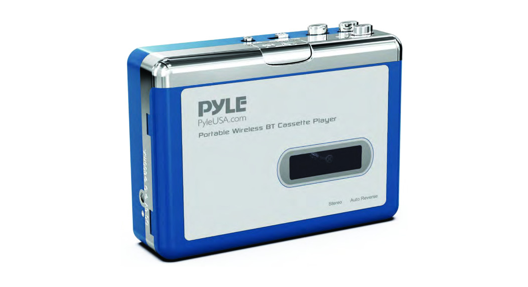 PYLE PCASRSD18BT Portable Wireless BT Cassette Player User Manual