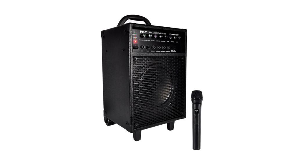 PYLE PWMA930IBT Wireless BT Portable PA Speaker System User Manual