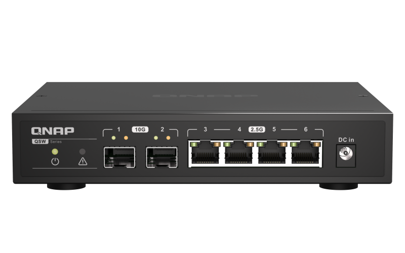 QNAP QSW-2104-2S/2T 4-Port 2.5G Unmanaged Switch Installation Guide