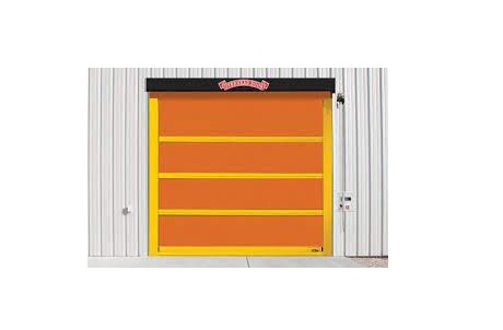 RAPIDFLEX Strutted Exterior Heavy-Duty High Speed Fabric Door Instructions