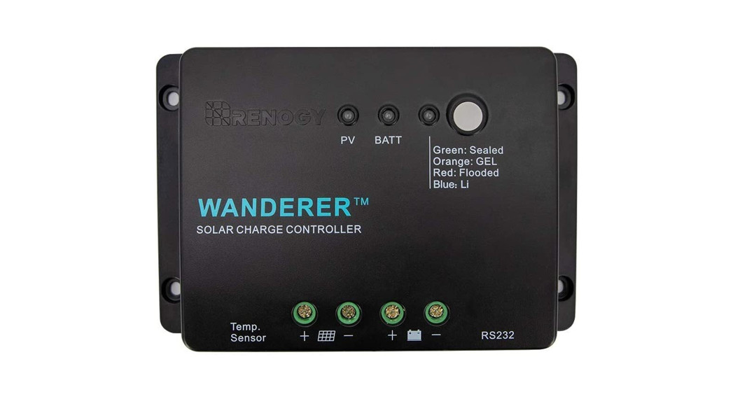 RENOGY WANDERER Series 30A PWM Solar Charge Controller User Manual