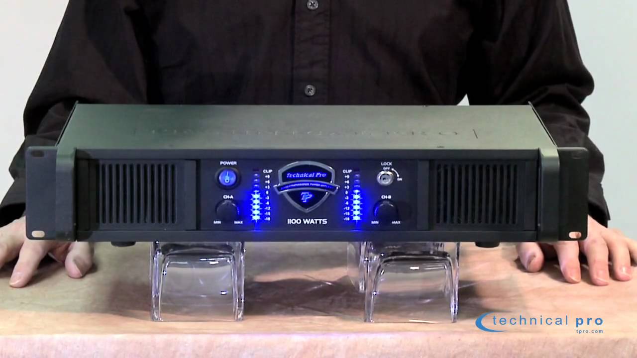 ROCKVILLE 10,000-Watt Pro Rack Amplifier Owner’s Manual