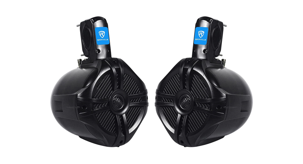 ROCKVILLE 6.5″ Powered Bluetooth LED Tower Two Speaker for ATV/UTV/RZR/CART Owner’s Manual