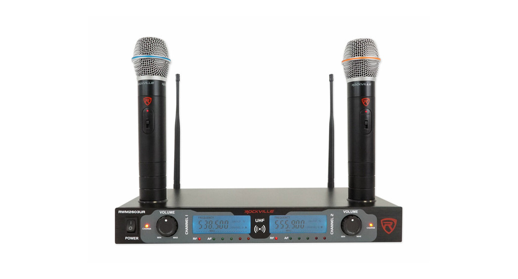 Rockville RWM23UA Wireless Dual Microphone System Owner’s Manual