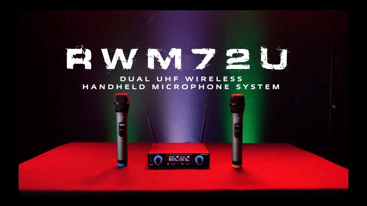 Rockville RWM72U Microphone System User Manual