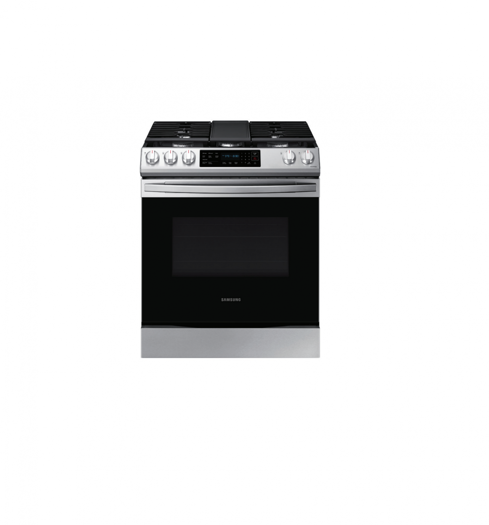 SAMSUNG Front Control Slide-in Gas Range with Convection User Manual