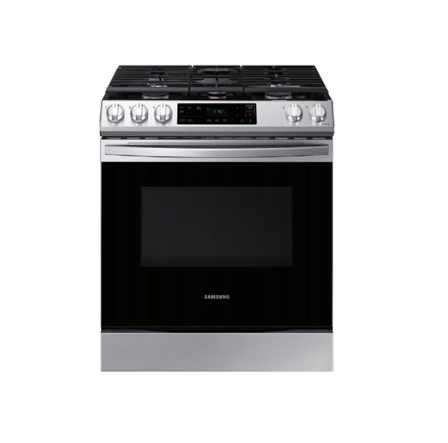 SAMSUNG NX60T8111SS Front Control Slide-in Gas Range 6.0 cu. ft. Capacity Installation Guide