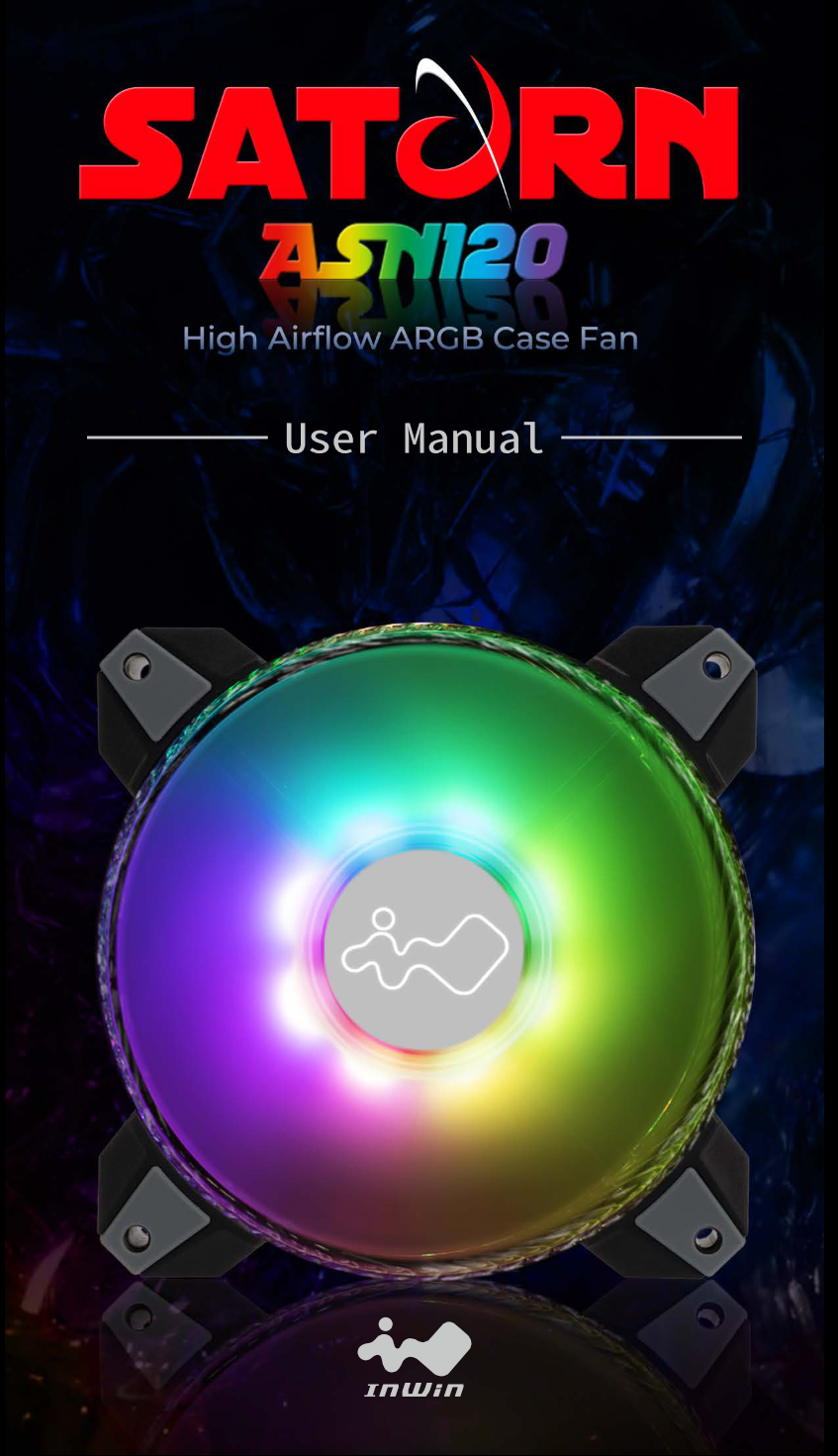 Saturn ASN120 High Airflow ARGB Case Fan User Manual