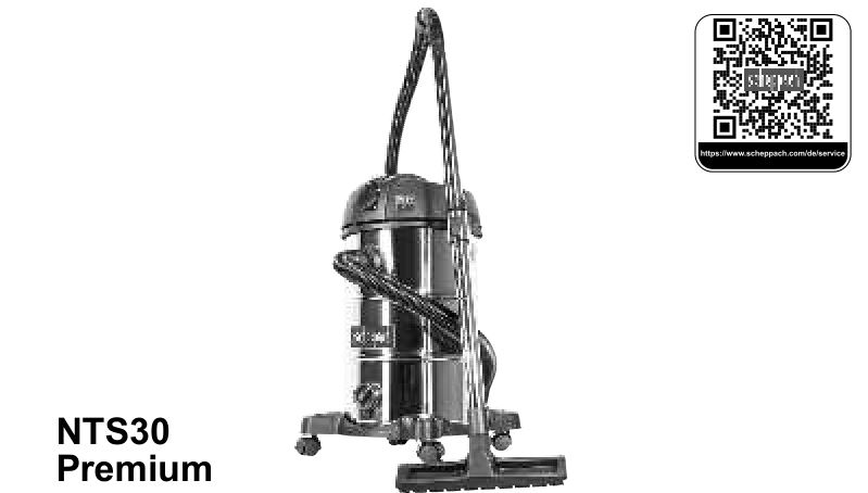 Scheppach Wet and Dry Vacuum Cleaner Instruction Manual