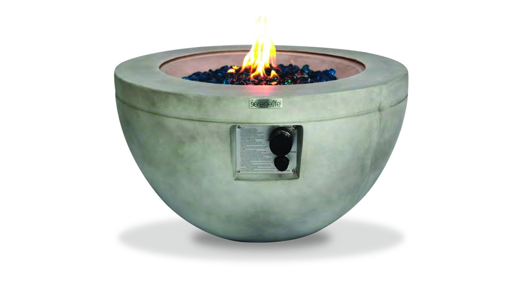 serenelife SLFPBAL Propane Gas Fire Pit Table User Guide