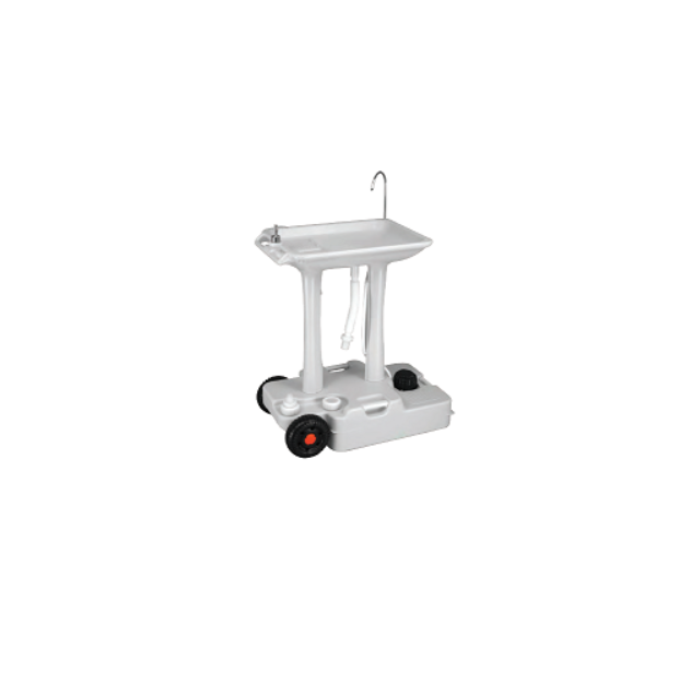 SereneLife Wheeled Mobile Foot-Pump Hand Wash Stand User Manual
