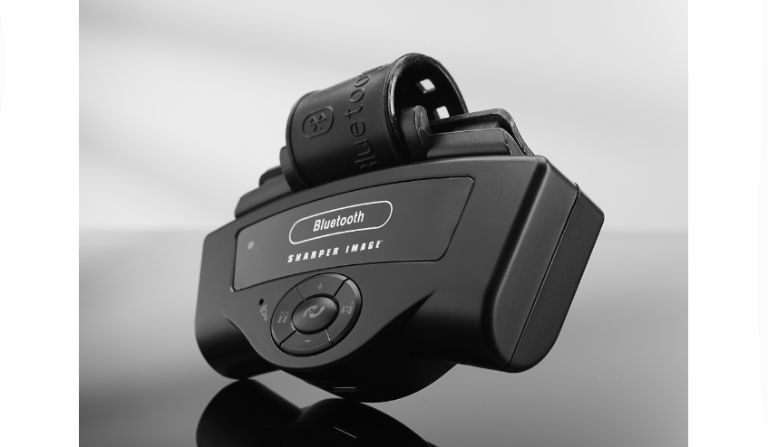 Sharper Image Steering Wheel Bluetooth Speakerphone User Guide