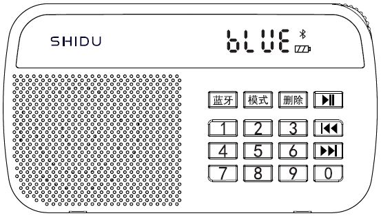 SHIDU Acoustic Bluetooth Speaker Operation Manual