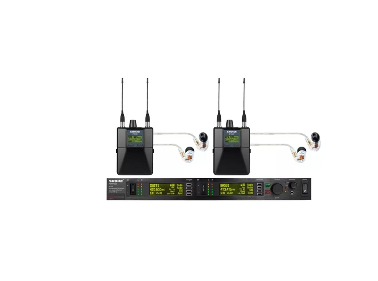 SHURE PSM1000 Wireless Personal Monitor System User Guide