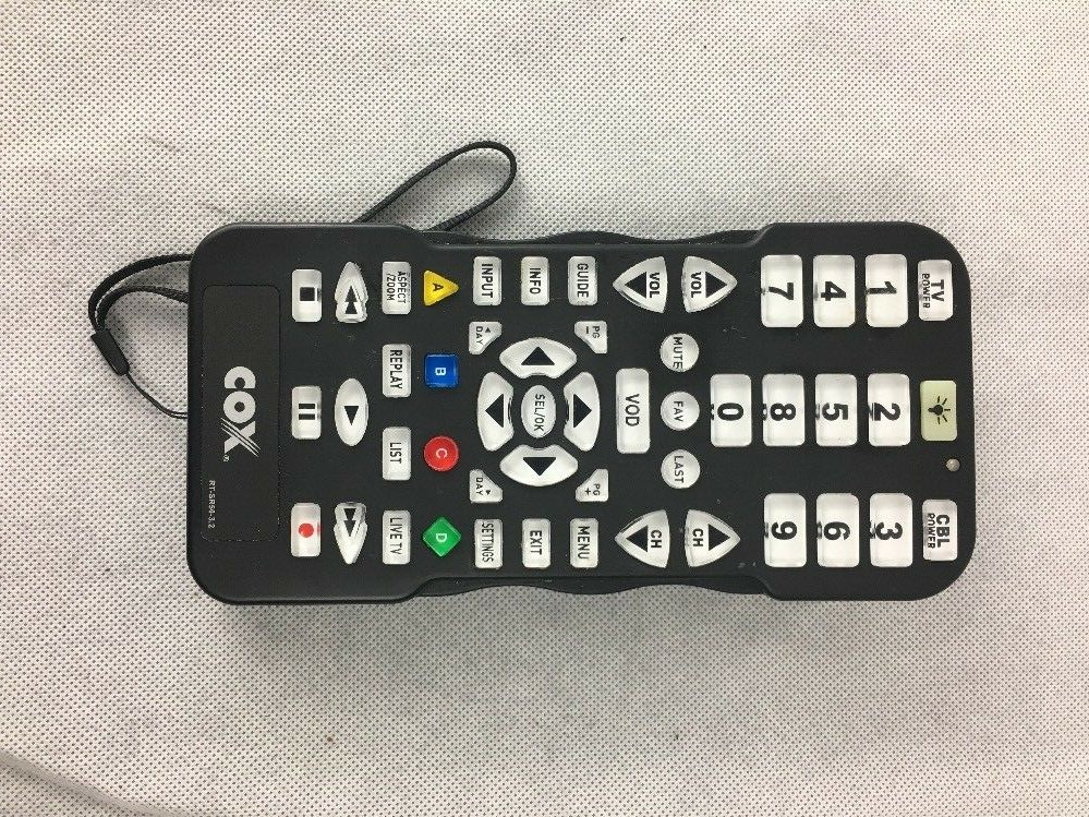 Simplicity RT-SR50 Universal Cable+TV Remote Control User Manual