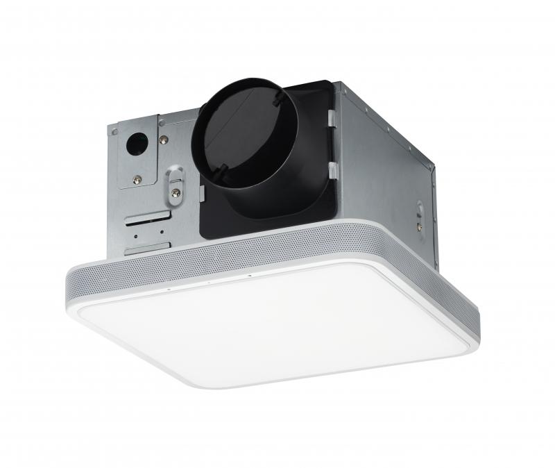 Smartvent Bathroom Ventilation Fan With Alexa Built-in, Led Light & Bluetooth Speakers 7148-01-AX User Manual