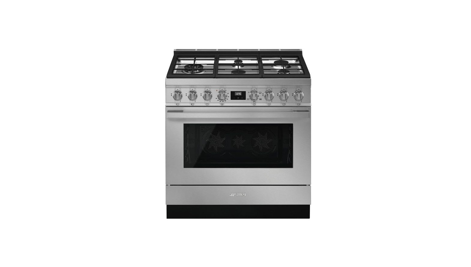 smeg CPF36UGGX Range, 36″, Portofino, Stainless steel, Main oven: Gas with grill User Guide