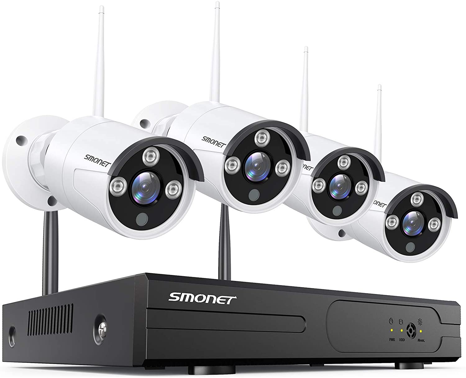 Smonet Wireless Network Video Recorder System 4CH/8CH NVR kits User Manual