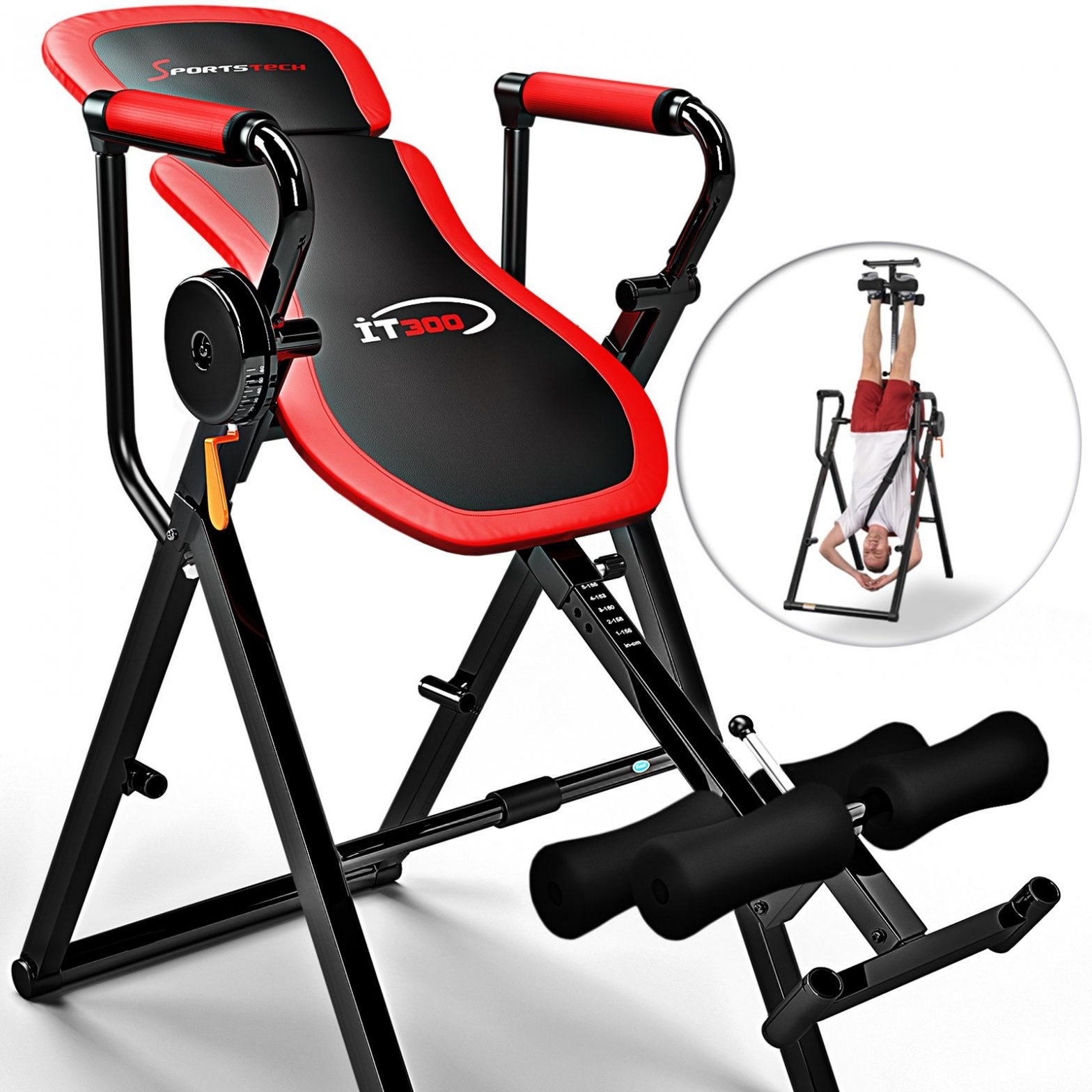 SPORTSTECH 6-in-1 Inversion Bench User Manual