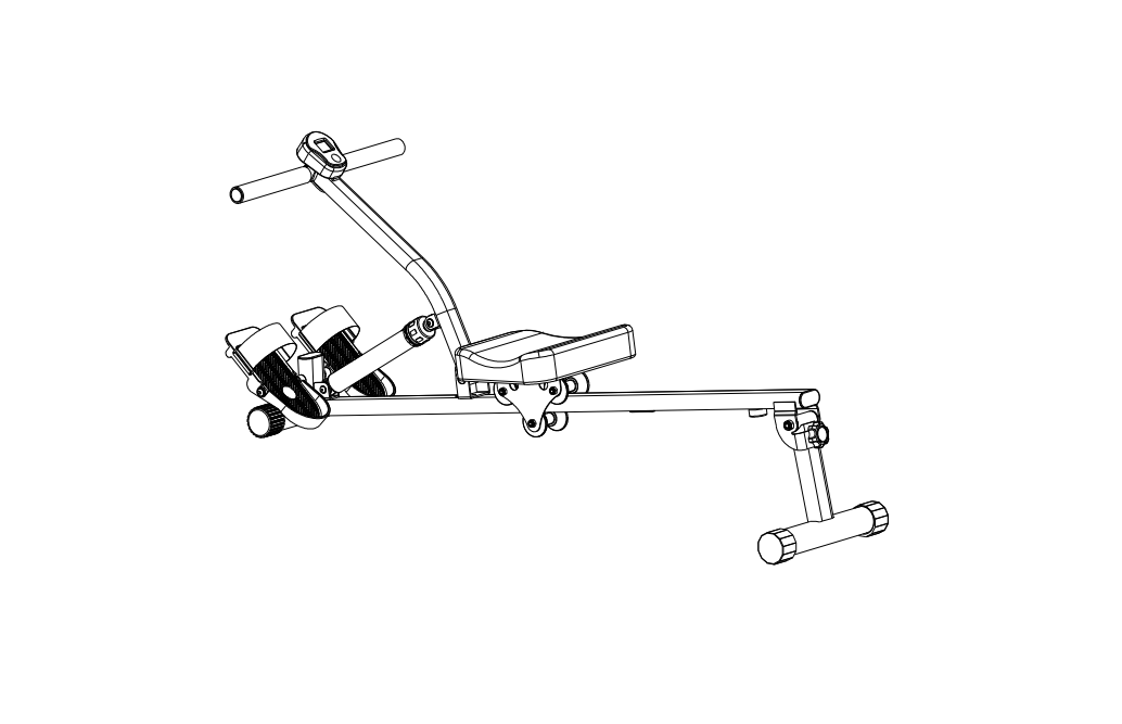 SUNNY SF-RW1205 Rowing Machine User Manual