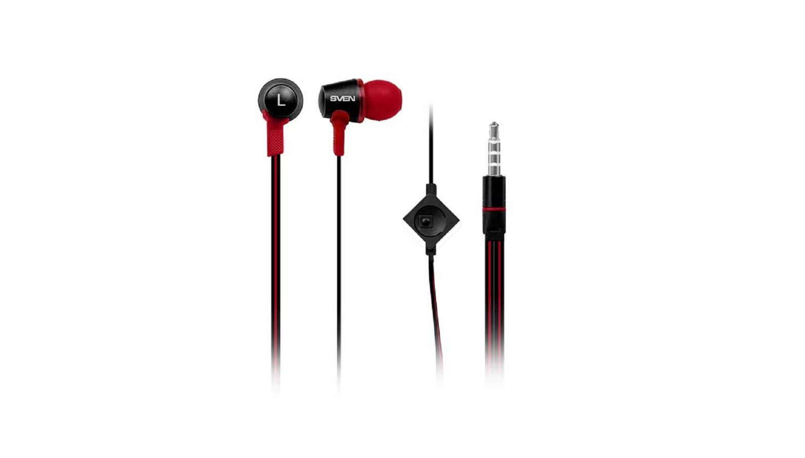 SVEN E-190M Stereo Earphones with Microphone User Manual