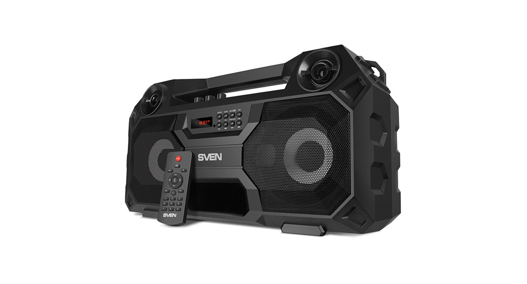 SVEN PS-520 Portable Speaker System with Bluetooth and FM-Radio User Manual