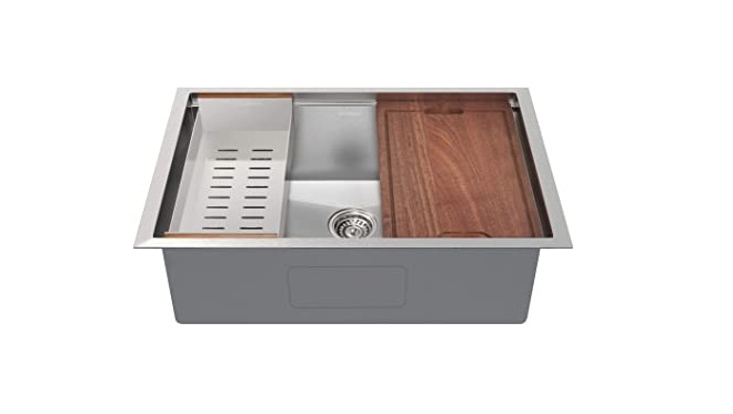 Swiss Madison SM-KU749 Stainless Steel Undermount Kitchen Workstation Sink Installation Guide