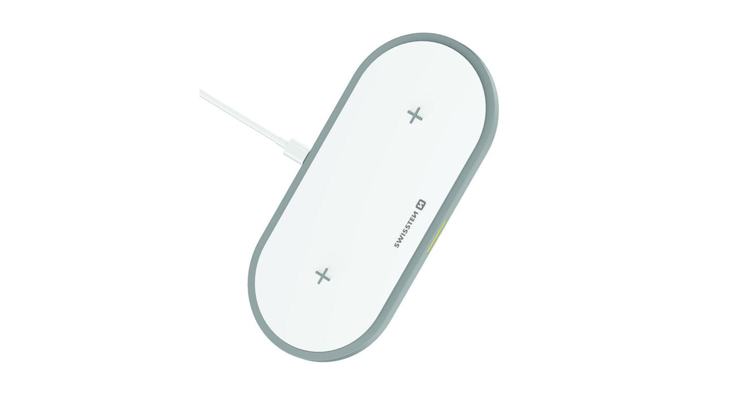 SWiSSTEN Wireless Charger @in1 White User Manual