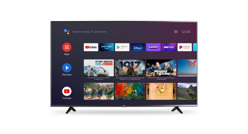 TCL 4-Series S430 4K UHD HDR Smart Android TV User Manual